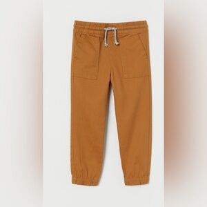 Cotton twill joggers
